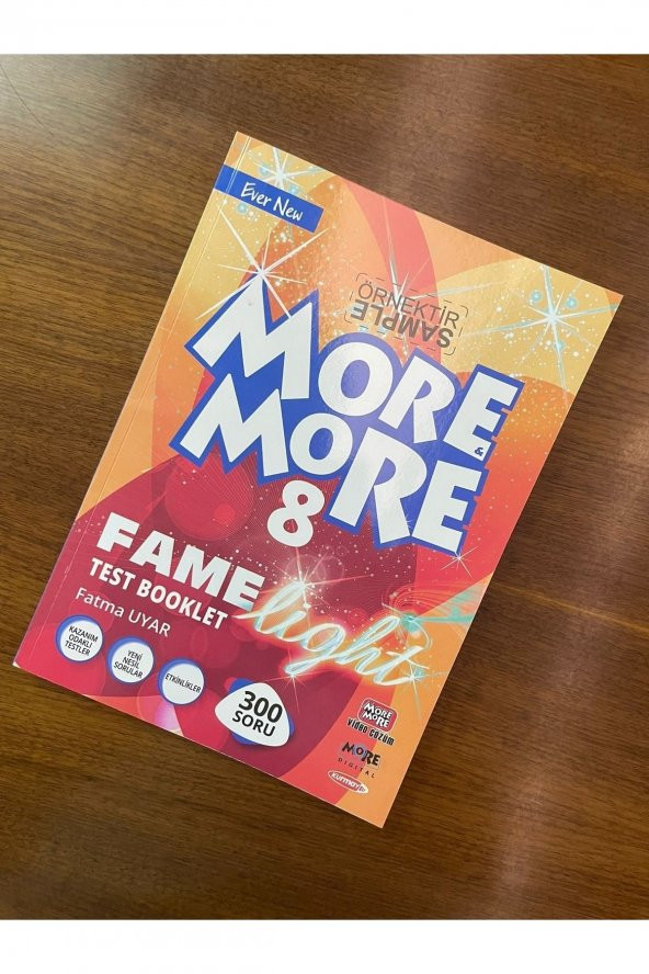 More & More Englısh 8.sınıf Fame Lıght Test Booklet ürün görseli 1
