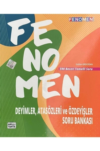 8. Sınıf - Fenomen Deyimler Atasözleri Ve Özdeyişler Soru Bankası ürün görseli 1