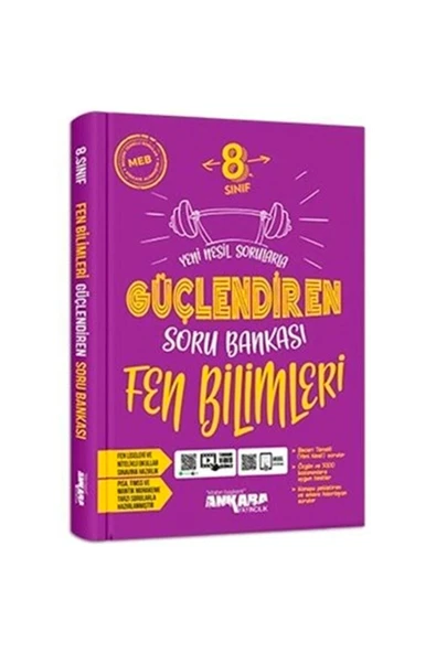 Güçlendiren 8. Sınıf Fen Bilimleri Soru Bankası ürün görseli 1