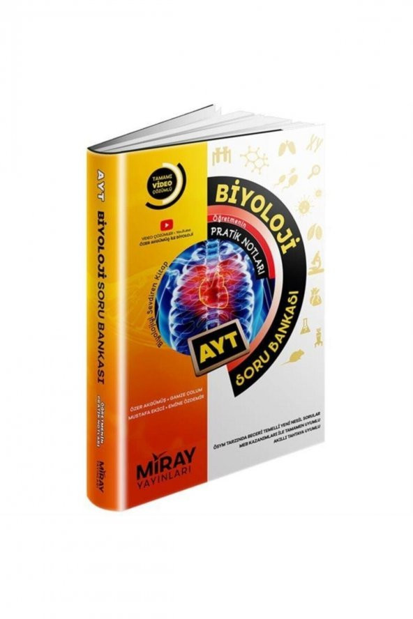 Mıray Ayt Biyoloji Soru Bankası ürün görseli 1