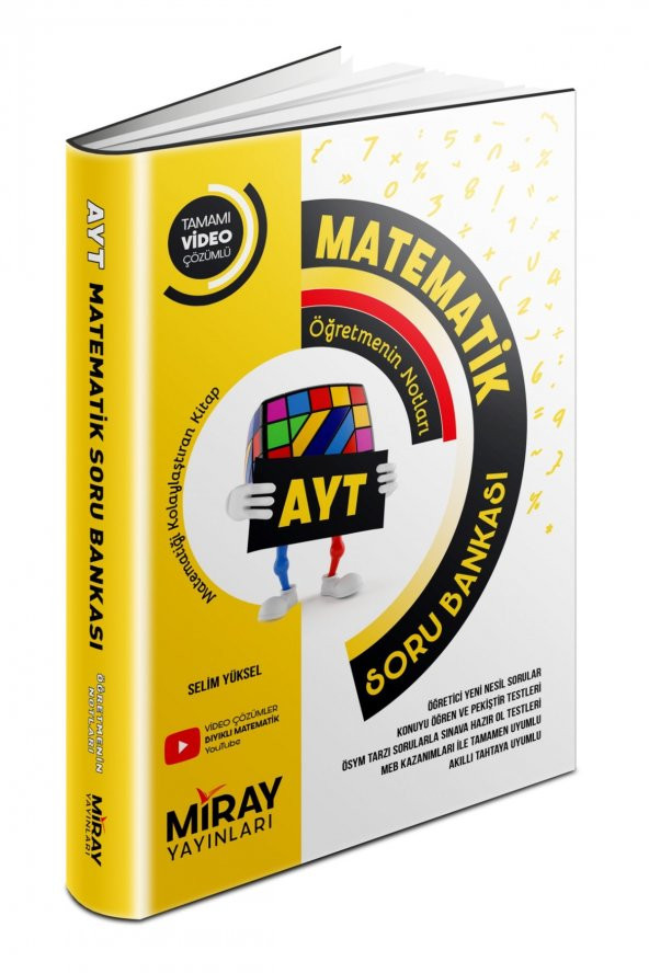 Miray Yayınları Ayt Matematik Soru Bankası ürün görseli 1
