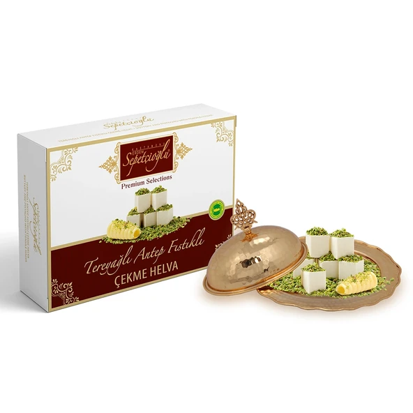 Tereyağlı Antep Fıstıklı Çekme Helva 250G ürün görseli 1