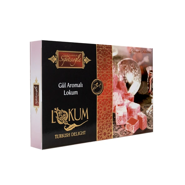 Gül Aromalı Lokum 400G ürün görseli 1