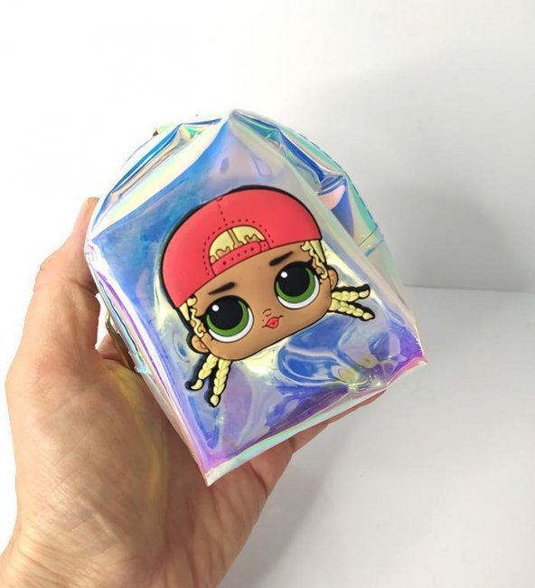 Cüzdan Parlak Hologram Bozuk Para Cüzdanı Makyaj Çantası Anahtarlık 13368 ürün görseli 1
