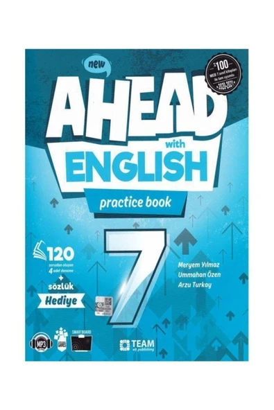 Team Ahead With English 7.sınıd Practice Book (+quizzes +dictionary) 2022 ürün görseli 1