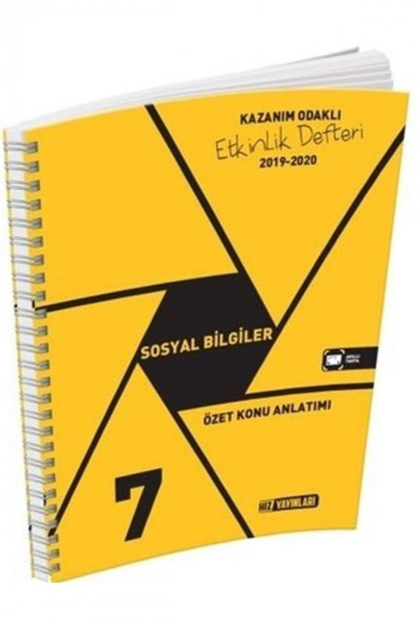 7. Sınıf Sosyal Bilgiler Etkinlik Defteri ürün görseli 1