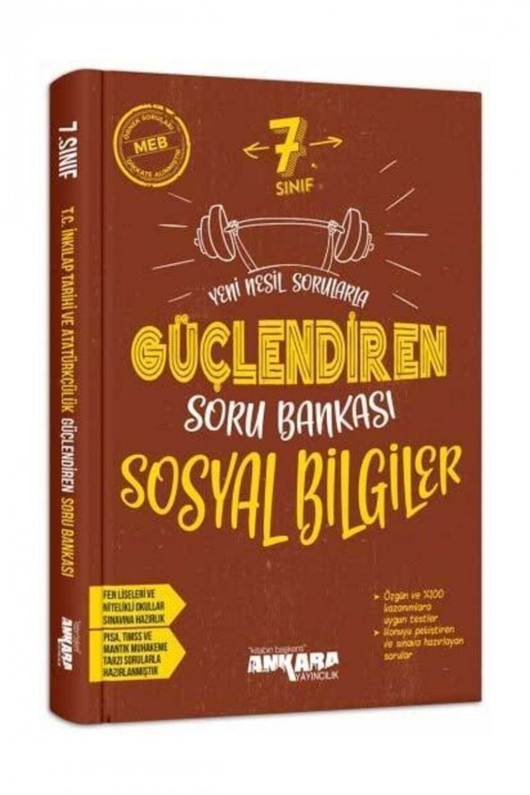 7.sınıf Güçlendiren Sosyal Bilgiler Soru Bankası ürün görseli 1