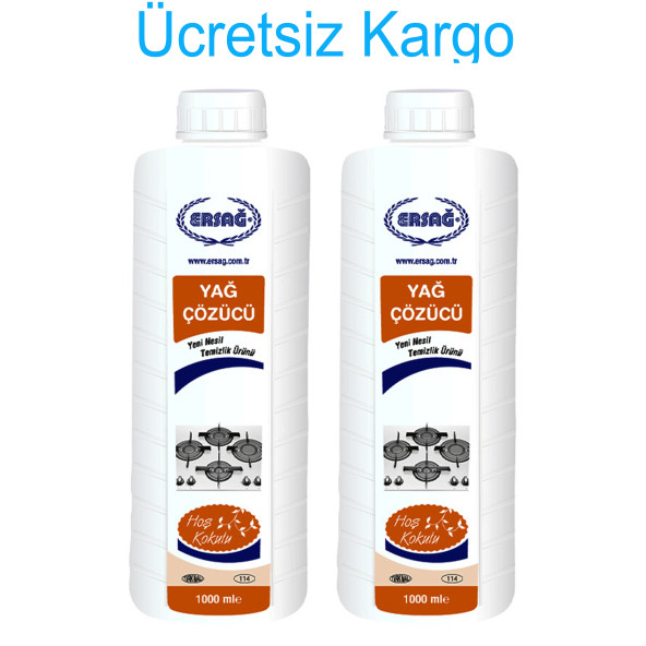 ERSAĞ  YAĞ ÇÖZÜCÜ 1000 ML 2 adet ürün görseli 1