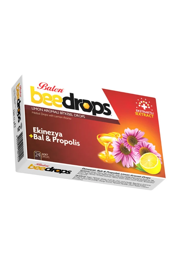 Ekinezyalı Ballı Propolisli Limon Aromalı Drops ürün görseli 1