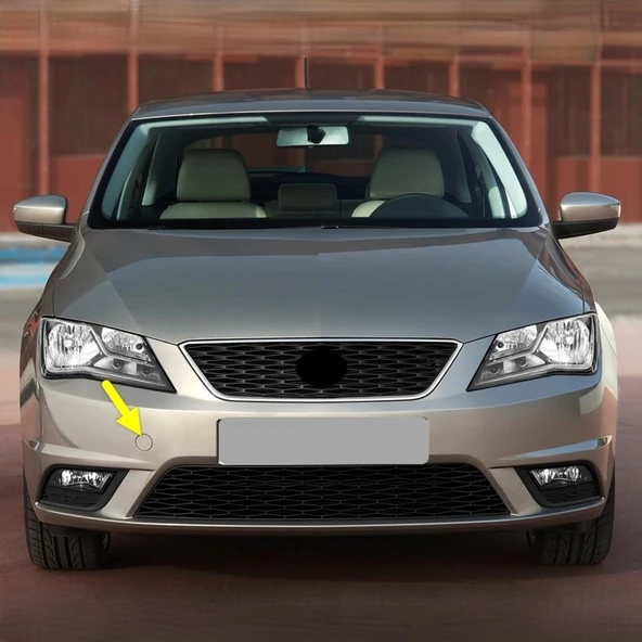 Seat Toledo 2013-2019 Ön Tampon Çeki Çekme Demiri Kapağı 6JA807241 ürün görseli 1