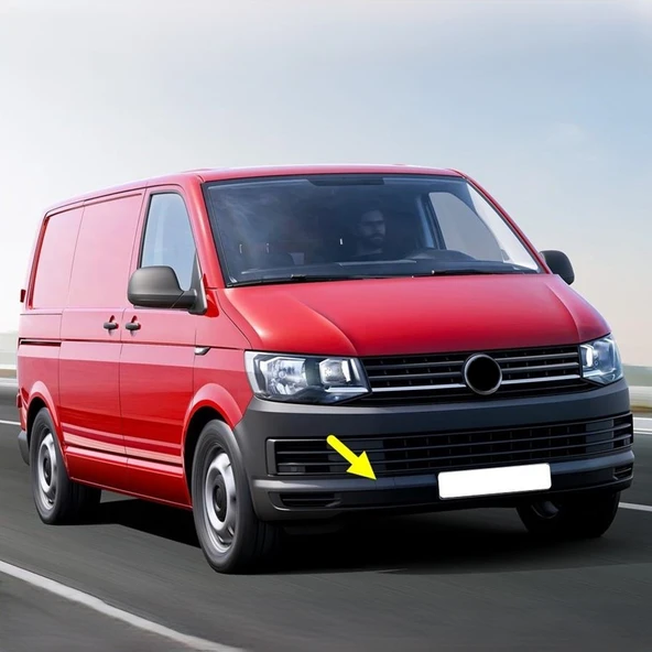 VW Transporter T6 16-19 Ön Tampon Çeki Demir Kapağı Boyanmaz 7E0807241 ürün görseli 1