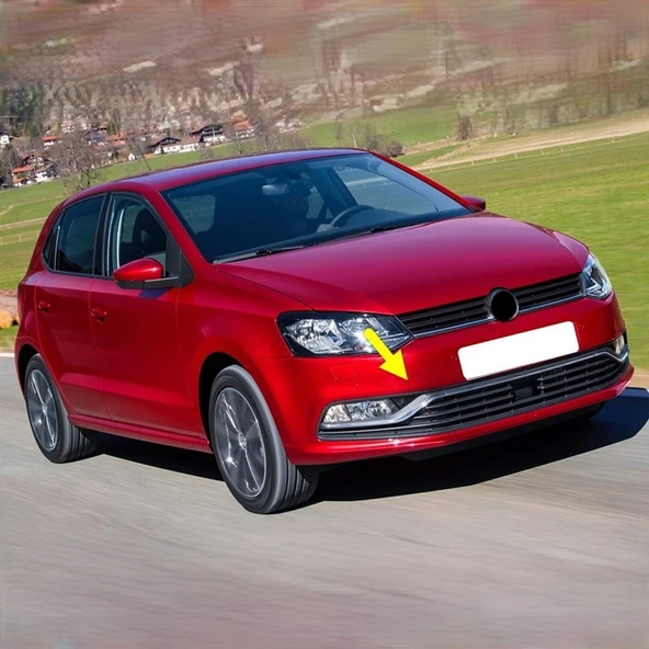 VW Polo 2015-2017 Ön Tampon Çeki Çekme Demiri Kapağı 6C0807241 ürün görseli 1