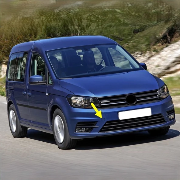 VW Caddy 2016-2020 Ön Tampon Çeki Çekme Demiri Kapağı 2K5807241B ürün görseli 1