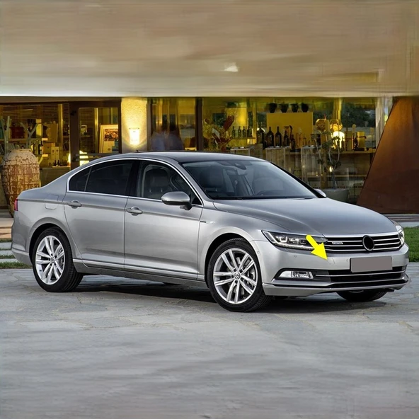 VW Passat B8 2015-2019 Ön Tampon Çeki Çekme Demiri Kapağı 3G0807155 ürün görseli 1