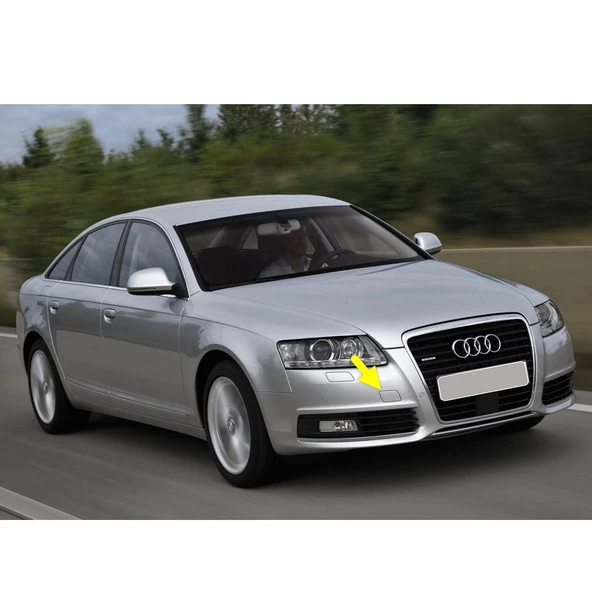 Audi A6 2009-2011 Ön Tampon Çeki Çekme Demiri Kapağı 4F0807441F ürün görseli 1