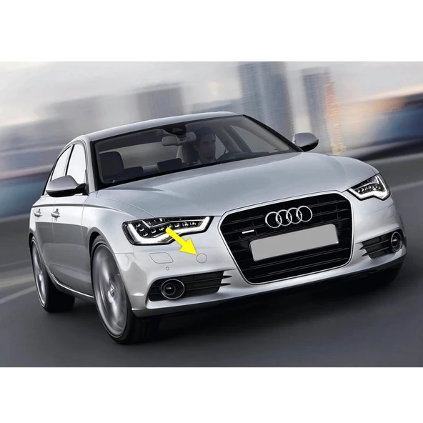 Audi A6 2012-2014 Ön Tampon Çeki Çekme Demiri Kapağı 4G0807241 ürün görseli 1