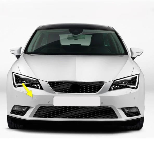 Seat Leon 3 2013-2016 Ön Tampon Çeki Çekme Demiri Kapağı 5F0807241 ürün görseli 1