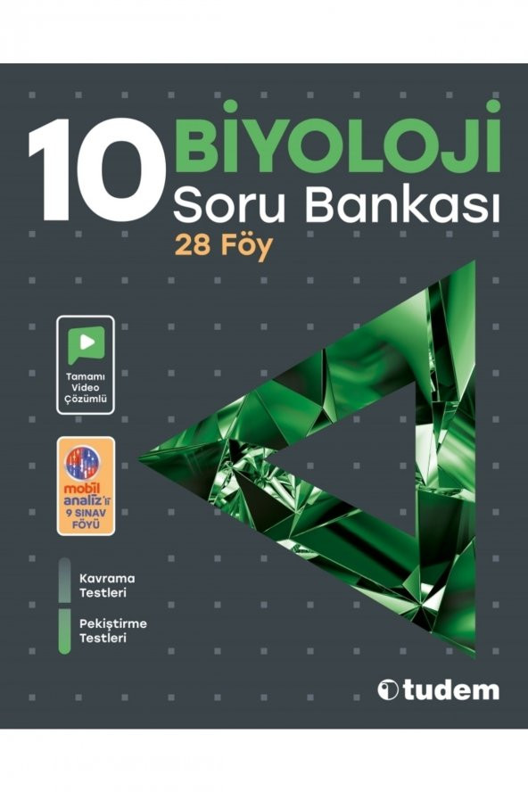 10.sınıf Biyoloji Soru Bankası ürün görseli 1