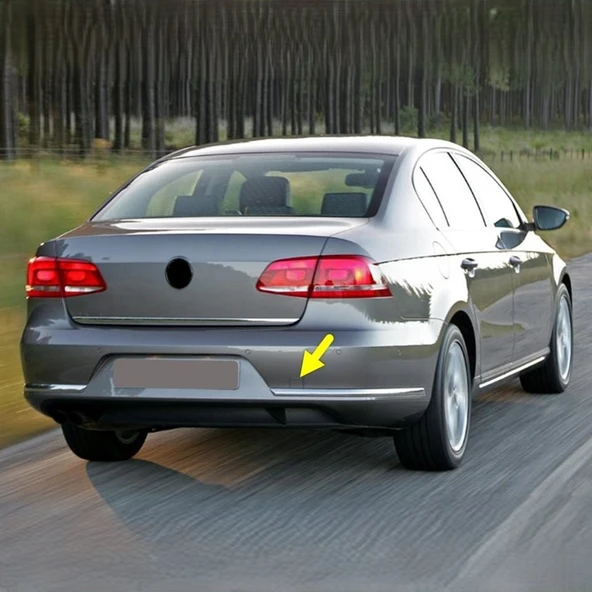 VW Passat B7 Sedan 2011-2014 Arka Tampon Çeki Demiri Kapağı 3AE807441A ürün görseli 1