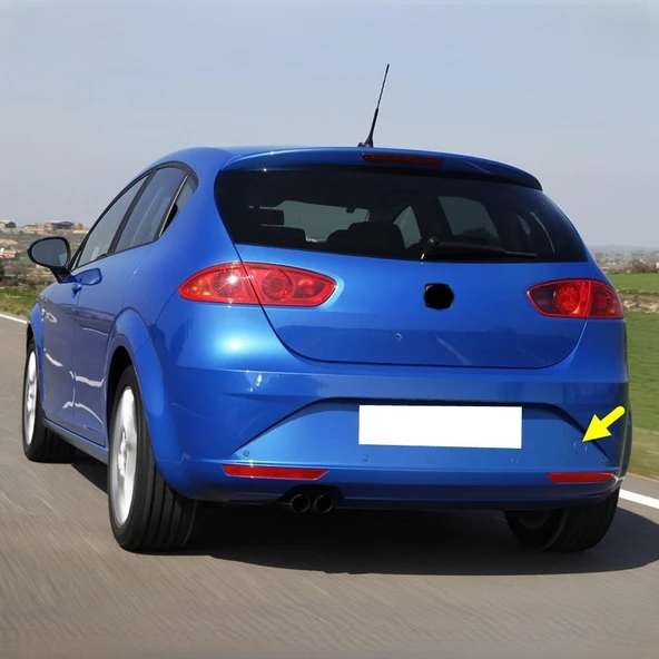 Seat Leon 2 2009-2012 Arka Tampon Çeki Çekme Demiri Kapağı 1P0807441C ürün görseli 1