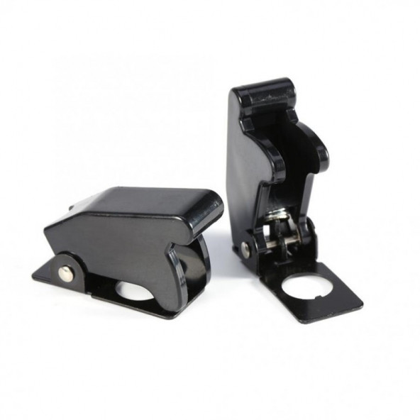 Toggle Switch Emniyet Kapağı 12mm için Siyah - Resim 4