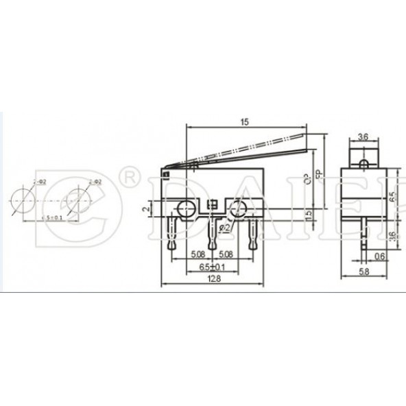 Micro Switch Mini - Resim 2