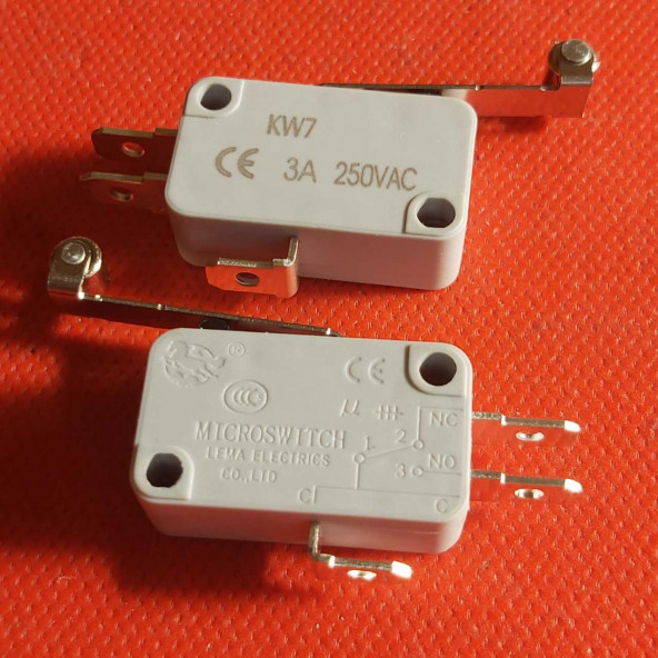 Micro Switch Uzun Makaralı KW1-103-7 - Resim 3