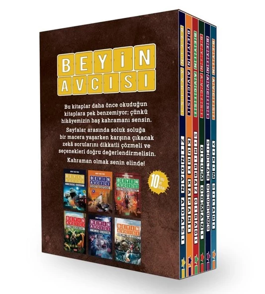 Beyin Avcısı 6 Kitap Kutulu Set - Acayip Kitaplar ürün görseli 1