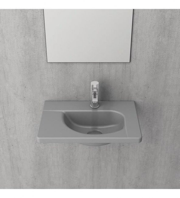 Bocchi Taormina Arch 45 cm Lavabo Mat Gri 1015-006-0126 ürün görseli 1