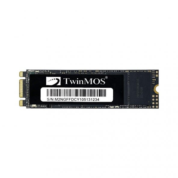 TwinMOS 256GB M.2 2280 SATA3 SSD 580Mb-550Mb/s (NGFFEGBM2280) ürün görseli 1