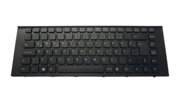 Sony VPCEA1S1R/B VPCEA1S1R/G VPCEA1S1R/L Klavyesi (Siyah TR) ürün görseli 1
