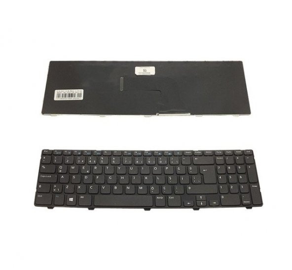 Dell inspiron 17-5721, 17-5737 Notebook Klavyesi - Siyah - TR - Backlit ürün görseli 1