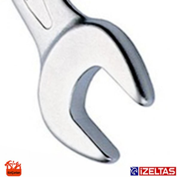 İzeltaş Açık Ağız Anahtar Çatal İki Ağız Açıkağız 10 x 11 MM ürün görseli 1