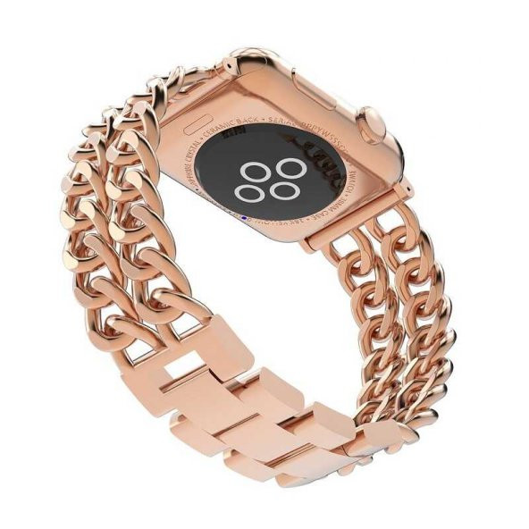 Apple Watch 40mm Cowboy Metal Kordon - Resim 5