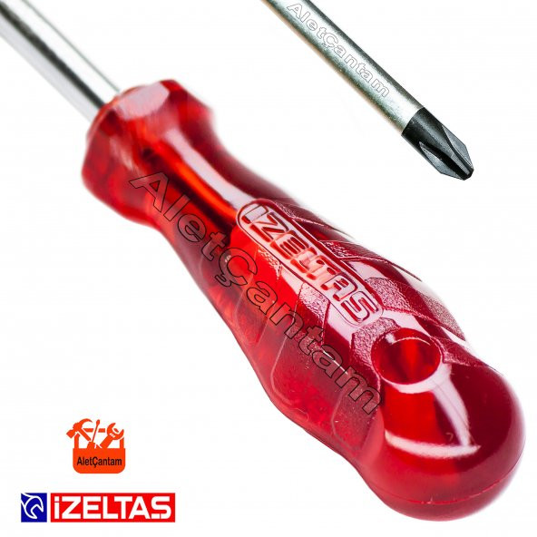 İzeltaş Yıldız Tornavida Kraft 4.5 x 80 İnce Uç ürün görseli 1