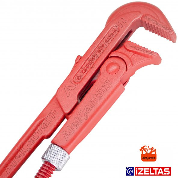 İzeltaş Maşalı Boru Anahtarı 1.5 Parmak ürün görseli 1