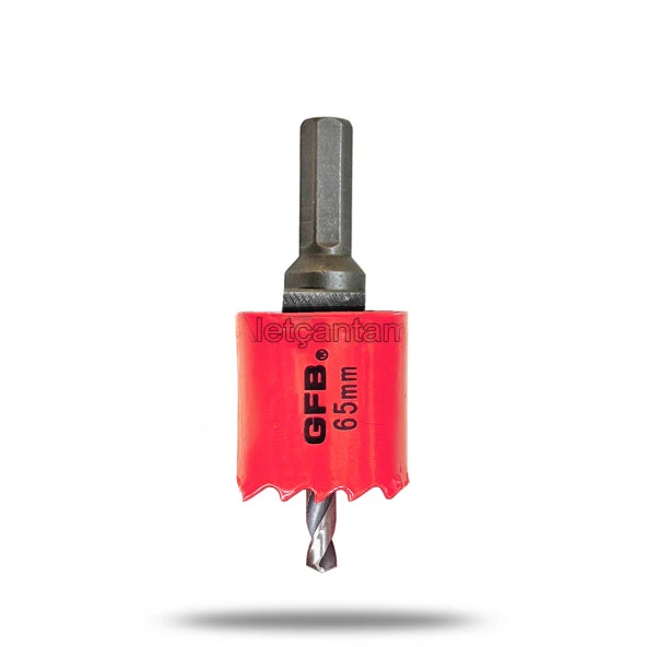 Gfb Bi Metal Panç Metal Testere 20 Mm + Hex Düz Girişli Adaptör ürün görseli 1
