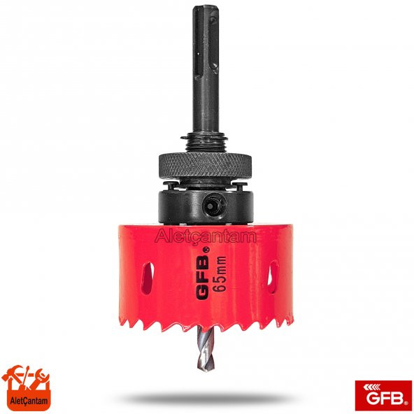 Gfb Bi Metal Panç Metal Testere 102 Mm + Sds Kanallı Adaptör ürün görseli 1