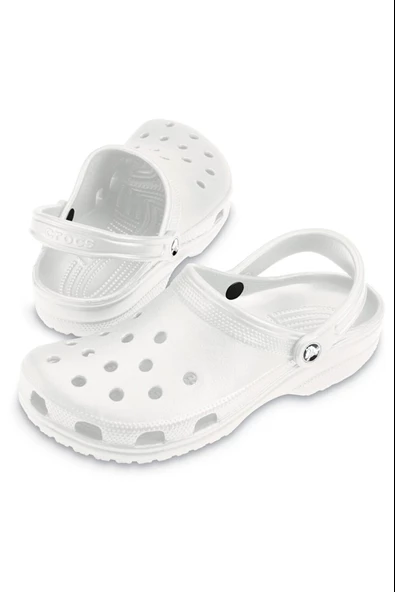 Crocs 10001-100 Classic Unisex Sandalet - Resim 4