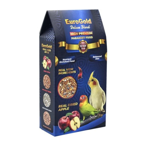 EuroGold Deluxe Paraket Yemi 1000 Gr Skt:01/2028 ürün görseli 1
