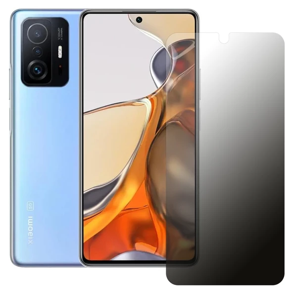 Xiaomi Mi 11T / 11T Pro Hayalet Privacy FlexiGlass MAT Nano Ekran Koruyucu ürün görseli 1