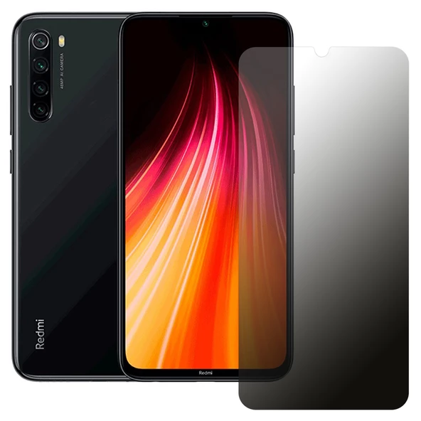 Xiaomi Redmi Note 8 Hayalet Privacy FlexiGlass MAT Nano Ekran Koruyucu ürün görseli 1