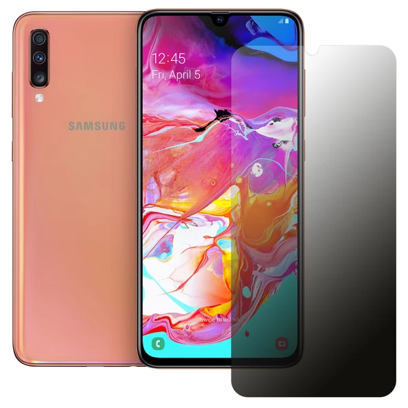 Samsung Galaxy A70 Hayalet Privacy FlexiGlass MAT Nano Ekran Koruyucu ürün görseli 1