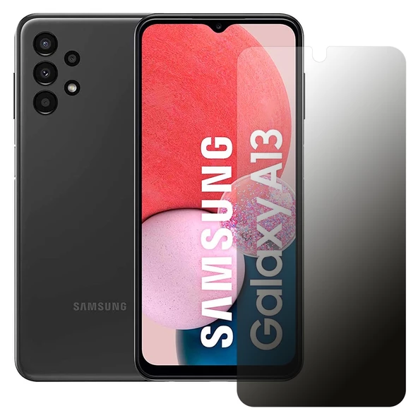 Samsung Galaxy A13 Hayalet Privacy FlexiGlass MAT Nano Ekran Koruyucu ürün görseli 1