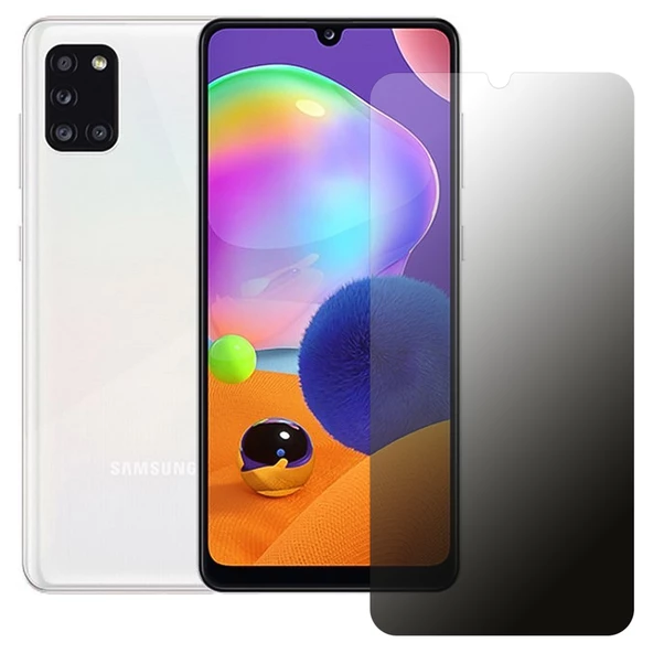 Samsung Galaxy A31 Hayalet Privacy FlexiGlass MAT Nano Ekran Koruyucu ürün görseli 1