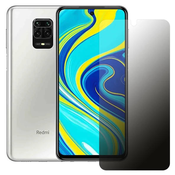 Xiaomi Redmi Note 9S / 9 Pro Hayalet Privacy FlexiGlass MAT Nano Ekran Koruyucu ürün görseli 1