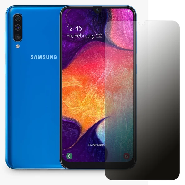 Samsung Galaxy A30 / A50 Hayalet Privacy FlexiGlass MAT Nano Ekran Koruyucu ürün görseli 1