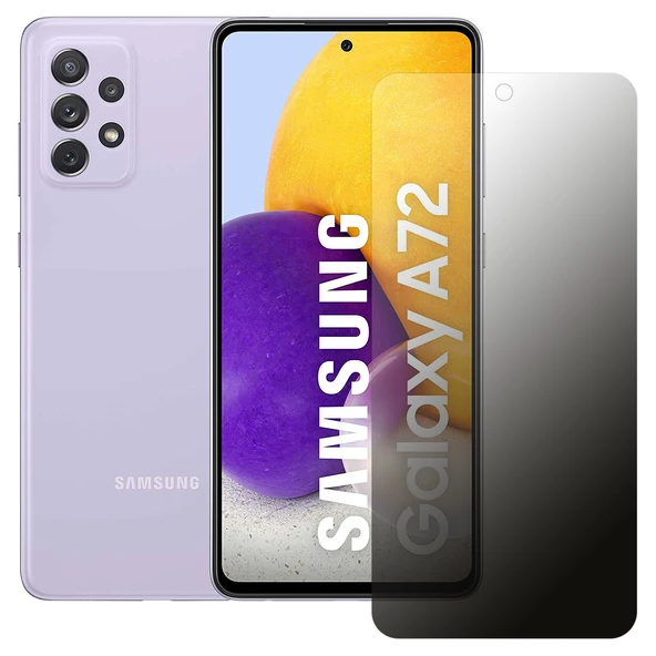 Samsung Galaxy A72 Hayalet Privacy FlexiGlass MAT Nano Ekran Koruyucu ürün görseli 1
