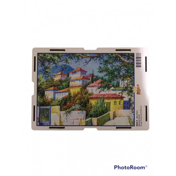 ADA EVLERİ 500 PARÇA AHŞAP PUZZLE ürün görseli 1