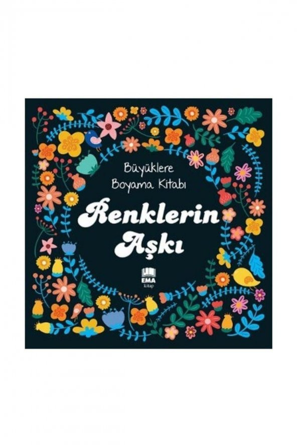 Renklerin Aşkı / Büyüklere Boyama Kitabı ürün görseli 1